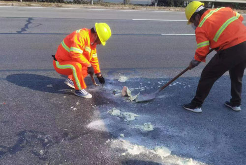 江都公路下沉注浆加固